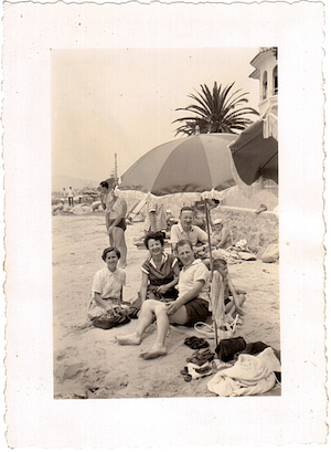 Avec-Raymond-et-Raymonde-Pinasseau Ete-1955